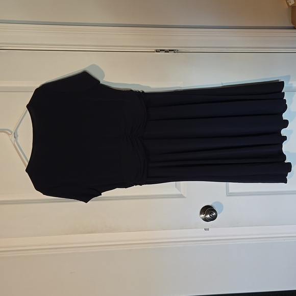 Womens navy blue short sleeve dress, size XL - Picture 4 of 4